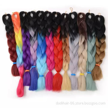 Jumbao braiding hair 3 toned colour synthetic braiding hair